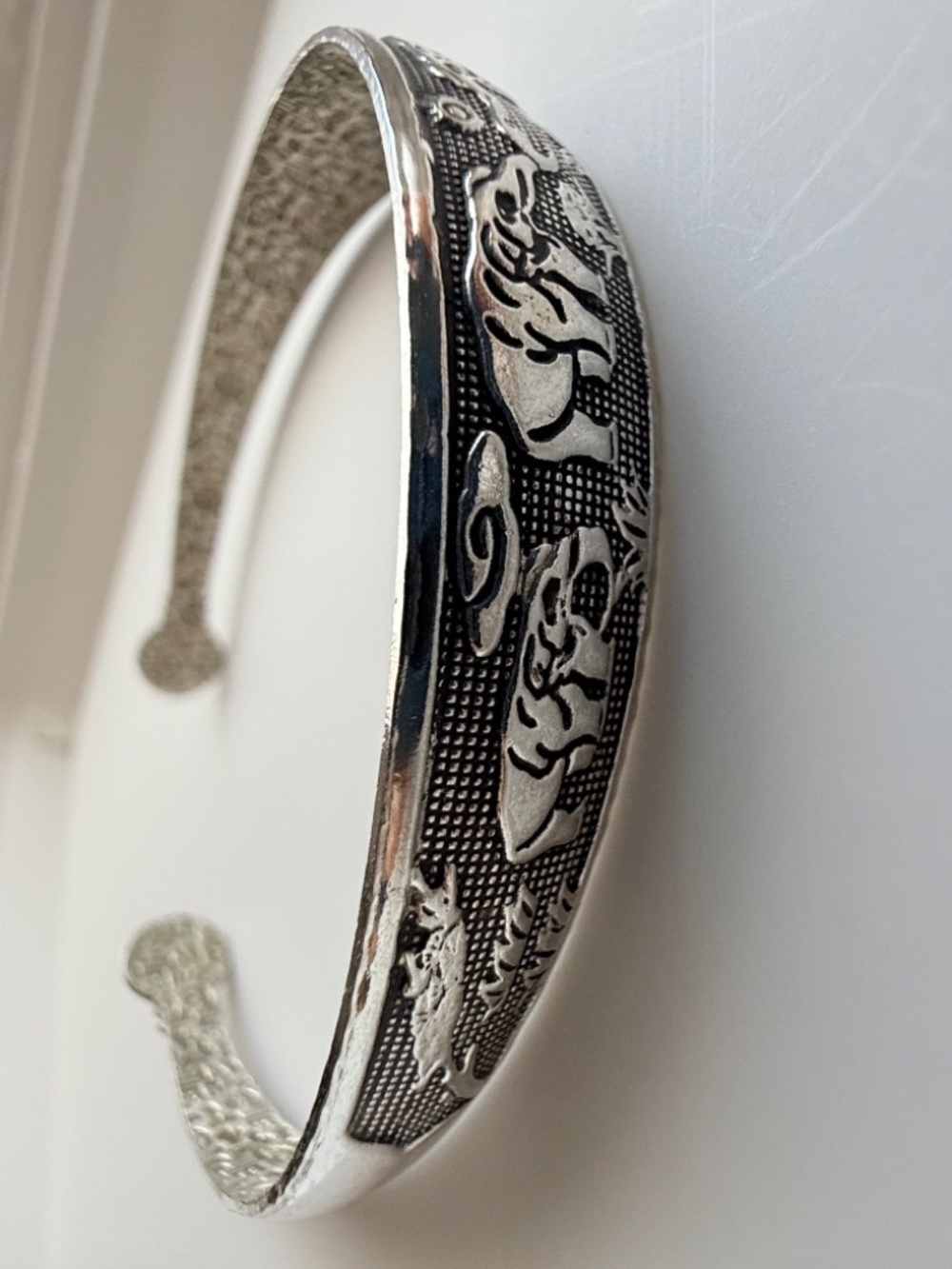 Sterling Silver Cuff Bracelet - Picture 8 of 12